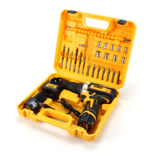 Надійний шуруповерт DeWALT DCF680G2F 12V 2Ah з набором інструментів